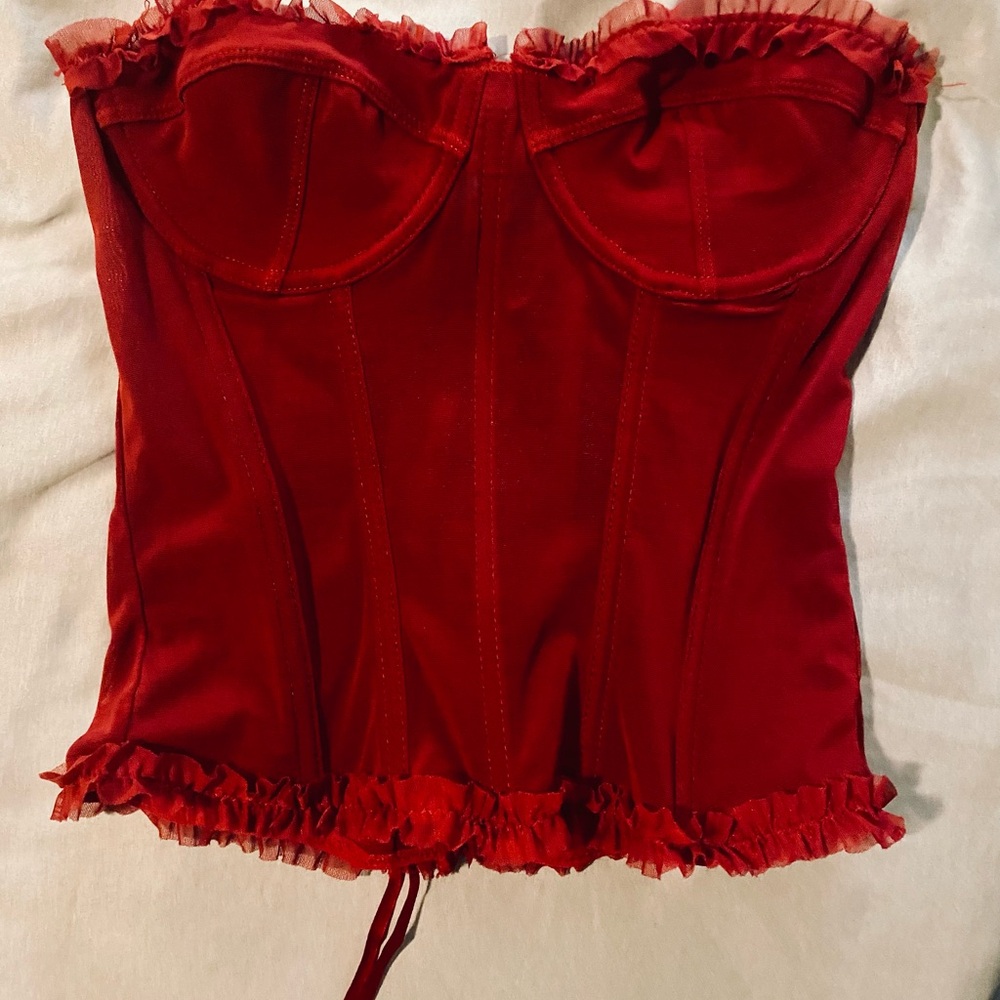 Red Corset Top